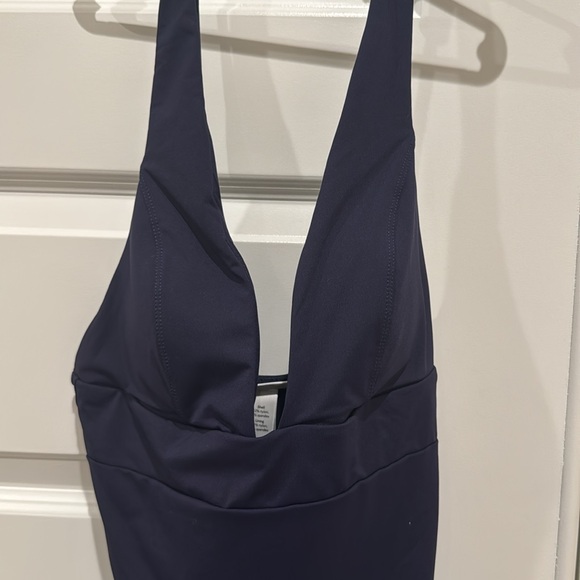 NWT Andie  One Piece Swimsuit Navy Blue Size Medium - Picture 2 of 12